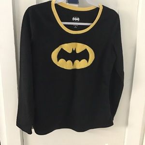 EUC DC comic Batman fleece sleep shirt M